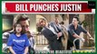 CBS The Bold and the Beautiful Spoilers Bill Punches Justin for Leaving Him to Rot in Jail