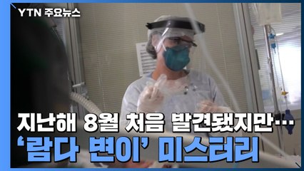 지난해 8월 처음 발견됐지만...'람다 변이' 미스터리 / YTN