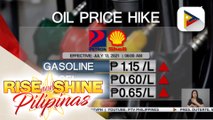 Bigtime oil price hike, epektibo ngayong araw