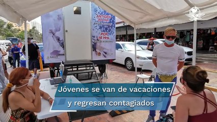 Coahuila y Durango reportan casos de Covid en estudiantes que viajaron a Mazatlán o Cancún