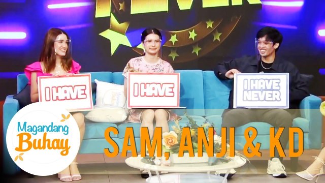 Sam, Anji & KD play Never Have I Ever | Magandang Buhay