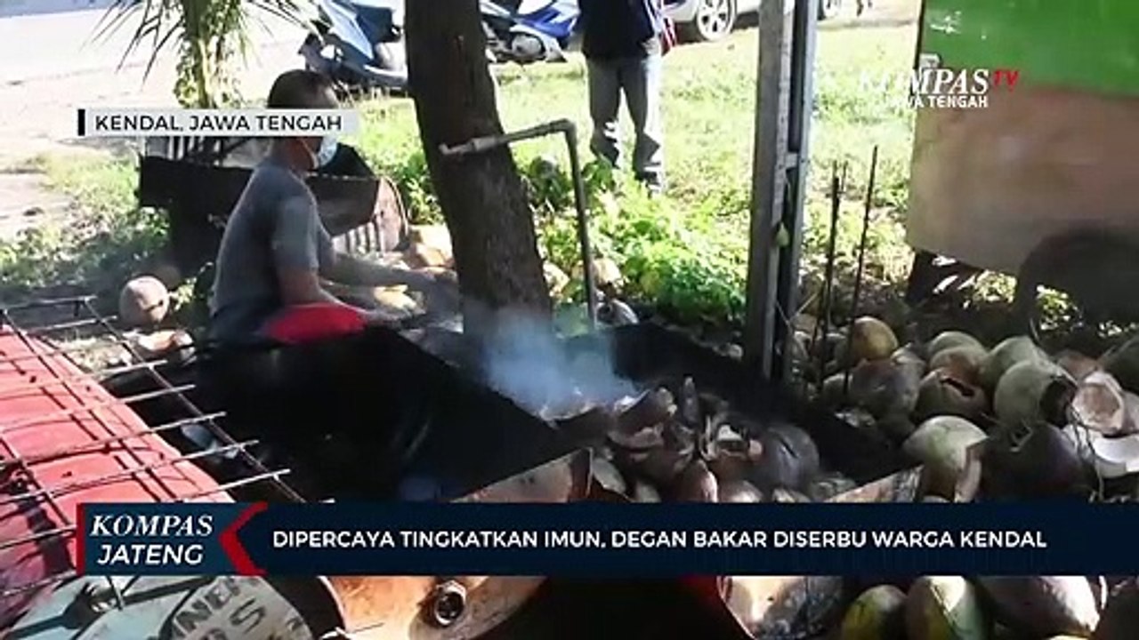 Dipercaya Tingkatkan Imun, Degan Bakar Diserbu Warga Kendal