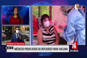CMP pide aplicación de tercera dosis de la vacuna contra el covid-19