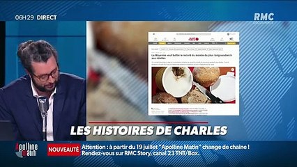 « Les 3 histoires de Charles Magnien » : Record du plus long sandwich aux riettes en Mayenne - 13/07
