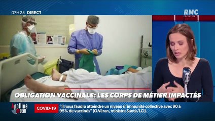 Dupin Quotidien : Quels sont les corps de métier impactés par l'obligation vaccinale ? - 13/07