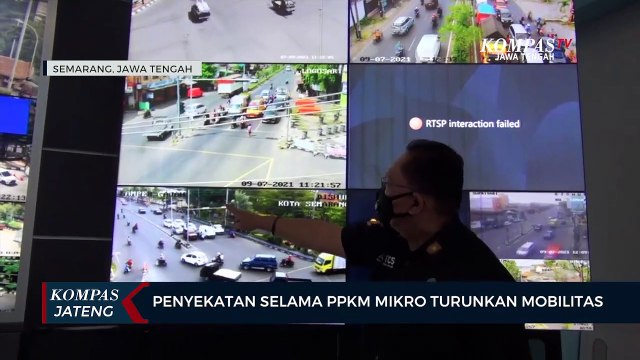 Penyekatan Selama PPKM DaruratTurunkan Mobilitas