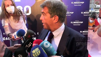 Joan Laporta asegura que las conversaciones con Leo Messi progresan adecuadamente