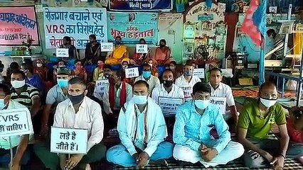 Workers protest outside Century Mill