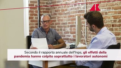 Con pandemia crollo degli autonomi, il quadro dell'Inps