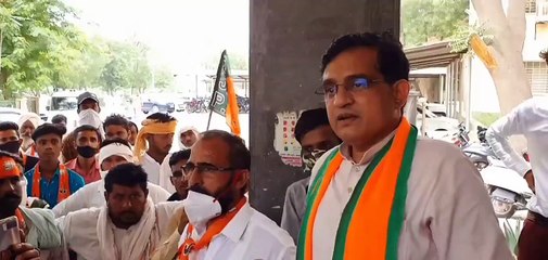 BJP नेता की फिसली ज़बां, बोले- 'BJP सरकार में बढ़े अपराध', Video हो रहा Viral