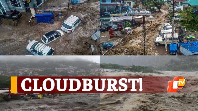 WATCH: Flash Flood Horror In Himachal Pradesh's Dharamshala After Heavy Rainfall
