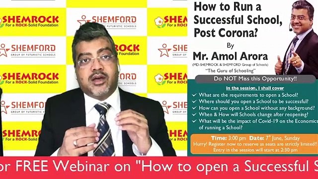 Interested in opening a school, post corona? Register for the FREE workshop! [Updated 2021 Version]