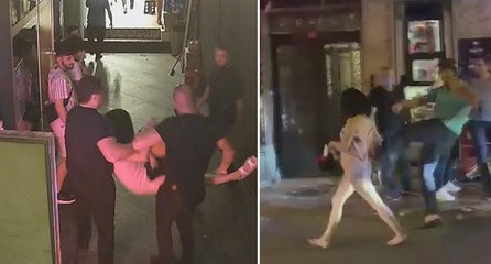 Beyoğlu’nda gece kulübünde dehşet anları