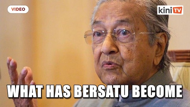 Mahathir: Bersatu has strayed from its original purpose