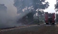 Abbasanta (OR) - Incendio boschivo, sgomberata colonia estiva con 25 ragazzi (13.07.21)