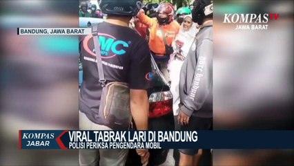 Viral! Sopir Tabrak Lari di Bandung Diperiksa Polisi