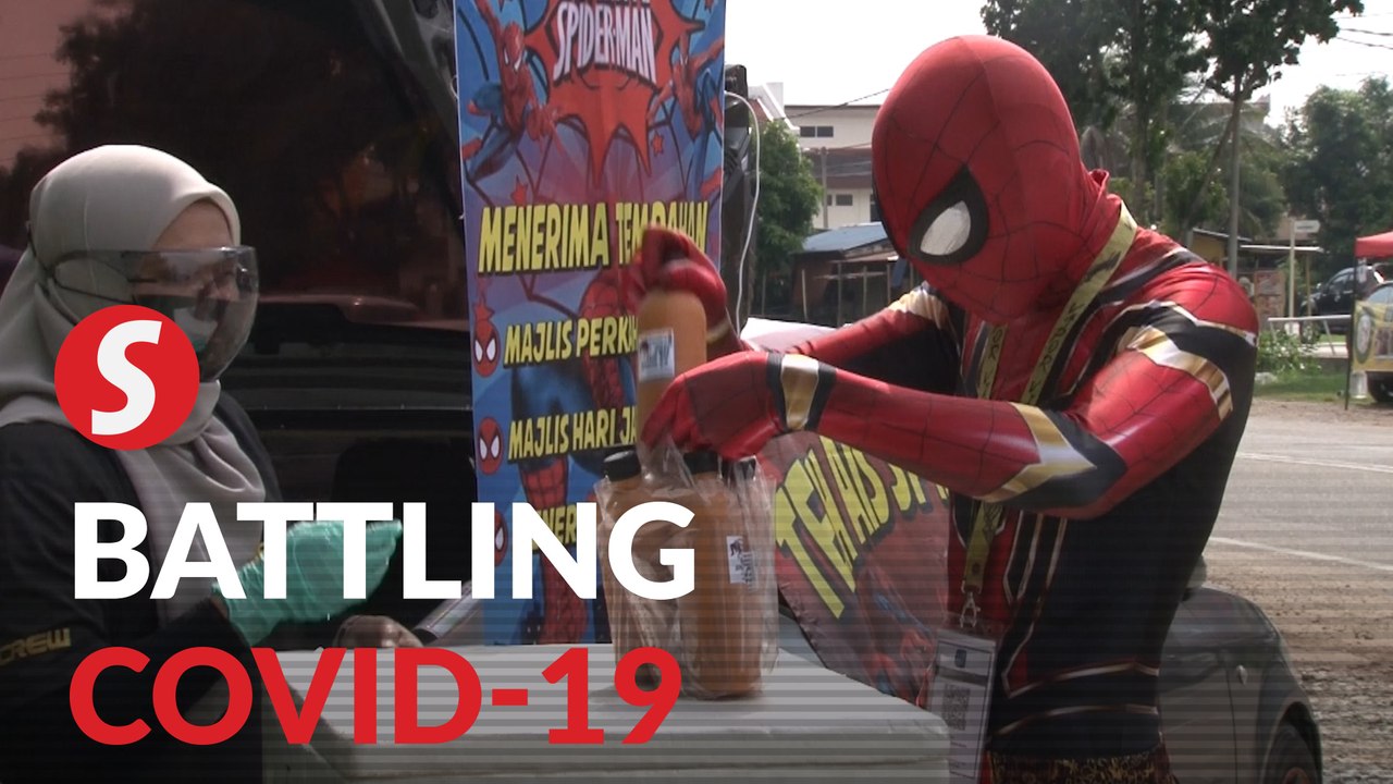 Family devises drive-through plus ‘Spider-Man’ concept to sustain business