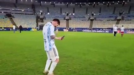 Tangisan Kebahagiaan Sang Captain Lionel Messi Setelah Memenangkan COPA AMERIKA 2021