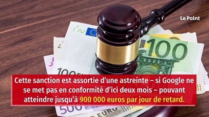 Droits voisins : Google écope d’une amende record de 500 millions d’euros