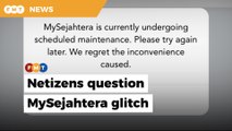 MySejahtera users unable to access appointment details