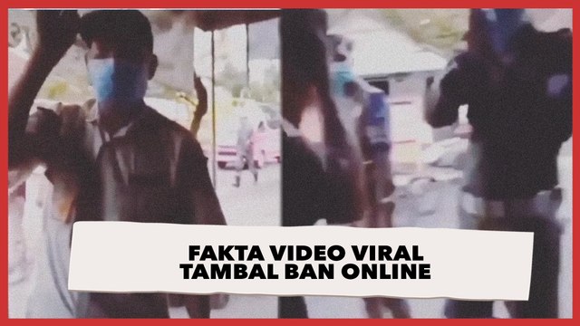 Fakta Video Viral Tambal Ban Online, Ini yang Dikatakan Satpol PP Sebenarnya