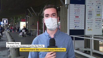 Covid-19 : Emmanuel Macron annonce des contrôles renforcés aux frontières