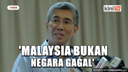 Zafrul nafi kempen 'bendera putih' petanda negara nak gagal