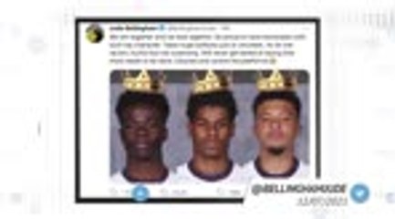 England players unite after racist backlash