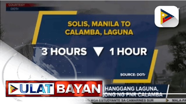 Pagtatayuan ng depot at stations ng PNR Calamba sa Laguna, ininspeksyon; Partial operation ng PNR Calamba, target sa 2025