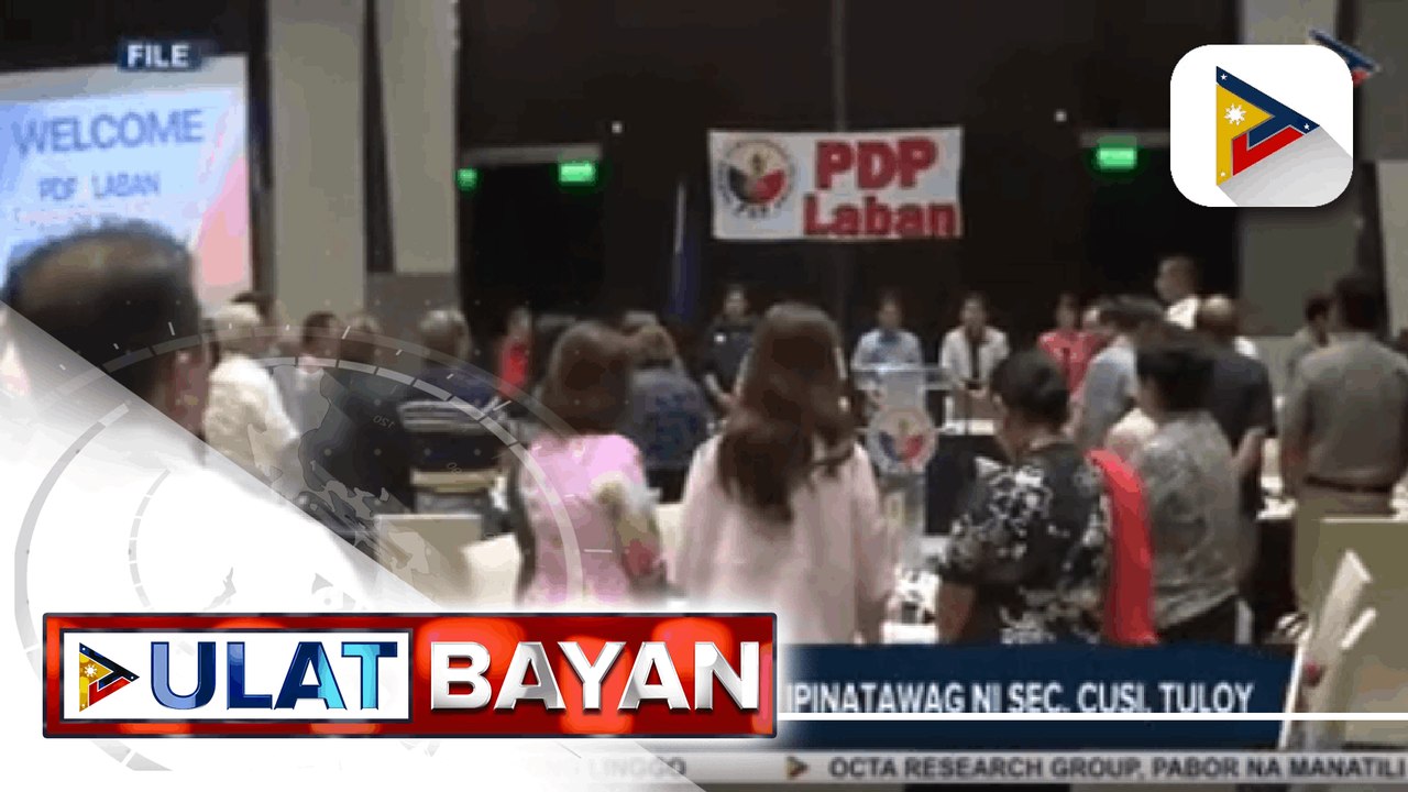 Sen. Pimentel, sinabing na si Sen. Pacquiao ang kanilang presidential bet sa 2022; Sec. Cusi, iginiit na dapat dumaan sa proseso at botohan ang pagkonsidera kay Sen. Pacquiao