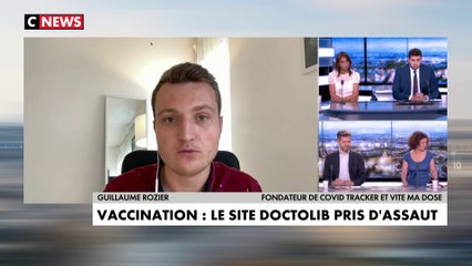 «Une très grande majorité des Français qui souhaitent se faire vacciner pourront le faire (...) On a un peu près 9 millions de dose de vaccin», explique Guillaume Rozier, le fondateur de Covid Tracker