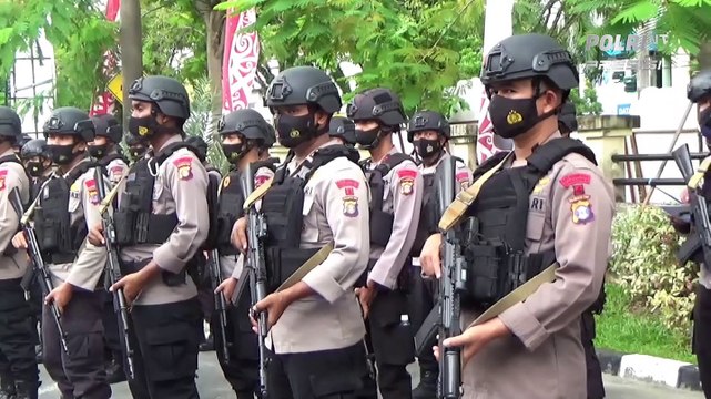 Polresta Balikpapan Gelar Operasi Kontijensi Aman Nusa II Lanjutan