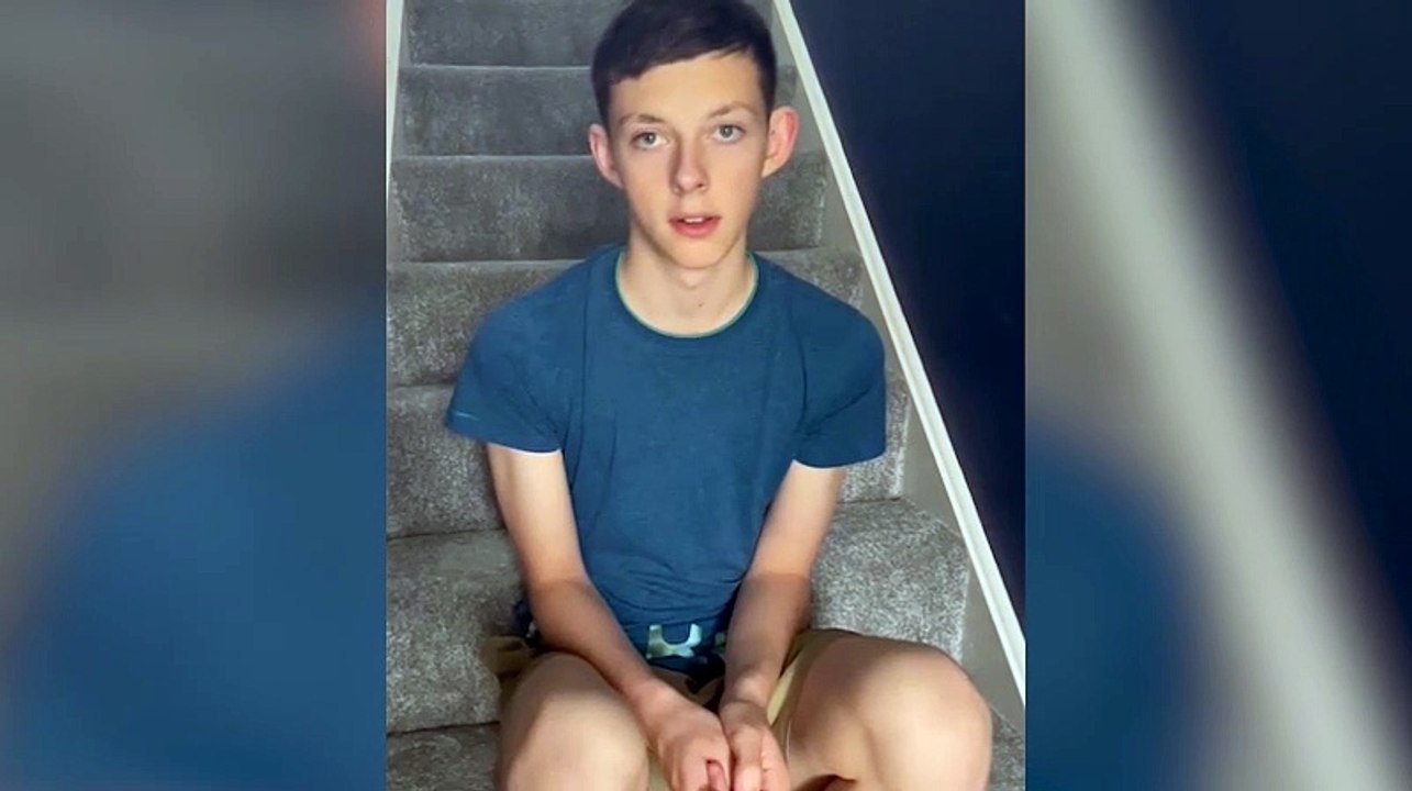 Joshua Readman's 'thank you' message