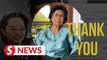 Siti Hasmah thanks well-wishers on her 95th birthday