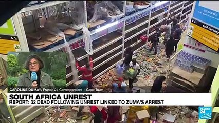 Looting, violence spreads in South Africa as grievances boil over