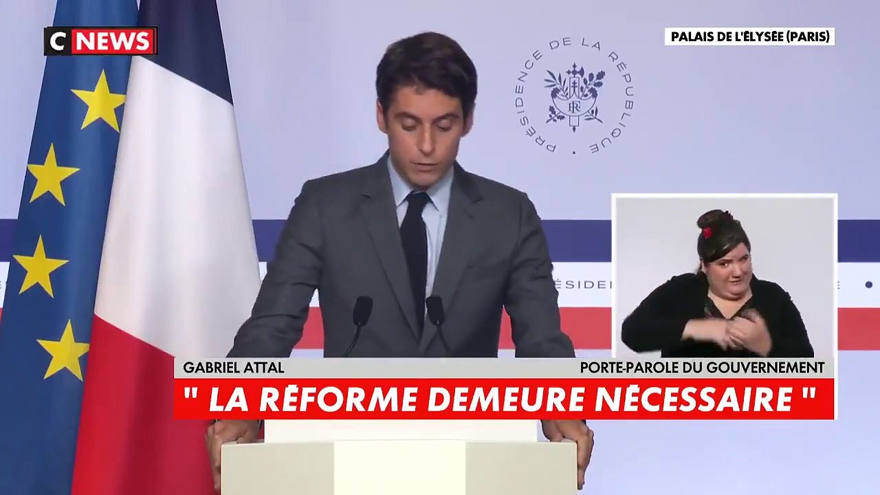 Présidentielle 2022: Le porte-parole du gouvernement Gabriel Attal confirme que le premier tour aura lieu le 10 avril et le deuxième le 24 avril