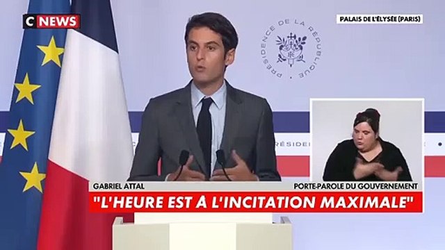 Le pass sanitaire s'appliquera bien aux enfants à partir de 12 ans (...) Pour autant, nous sommes pragmatiques (Gabriel Attal)