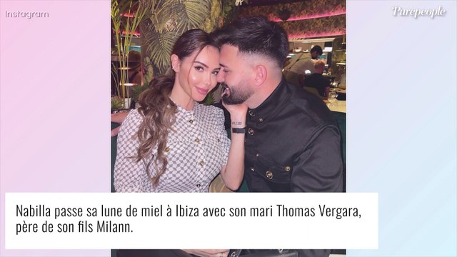 Nabilla et Thomas Vergara au côté d'une star de football : lune de miel festive à Ibiza