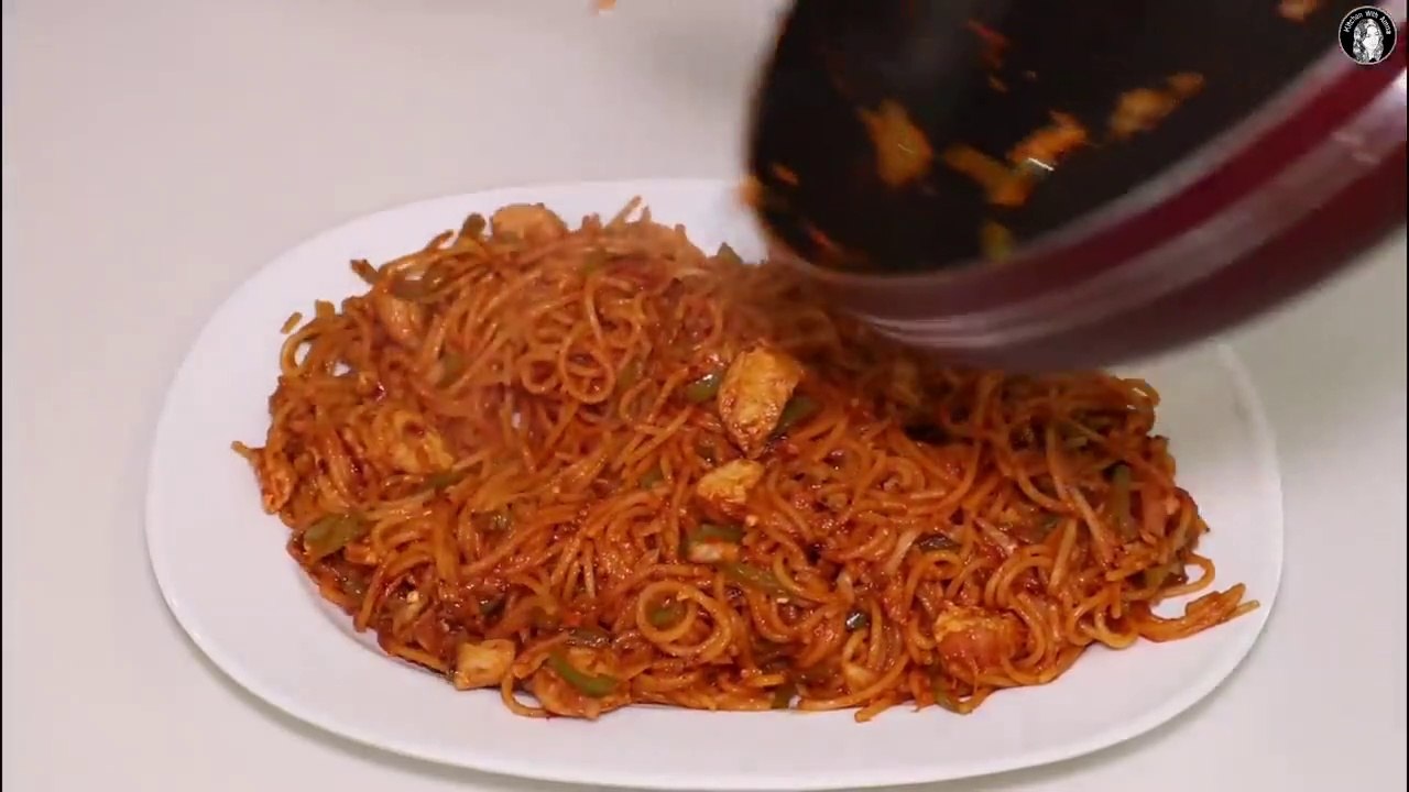 Street Style Spicy Chicken Chowmein Recipe