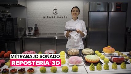 Mi trabajo soñado: repostería 3D