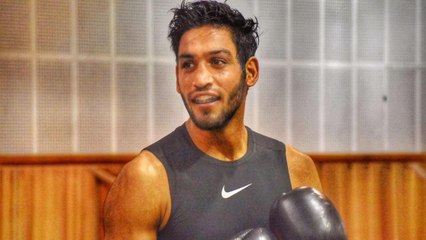 PM interacts with Boxer Ashish Kumar going to Tokyo Olympics