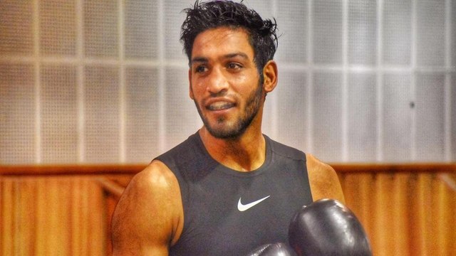 PM interacts with Boxer Ashish Kumar going to Tokyo Olympics