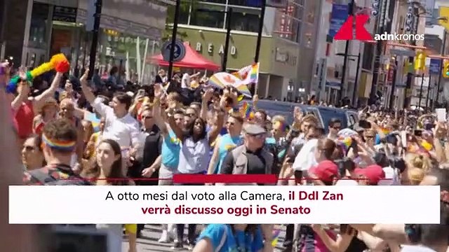 Ddl Zan oggi in discussione al Senato