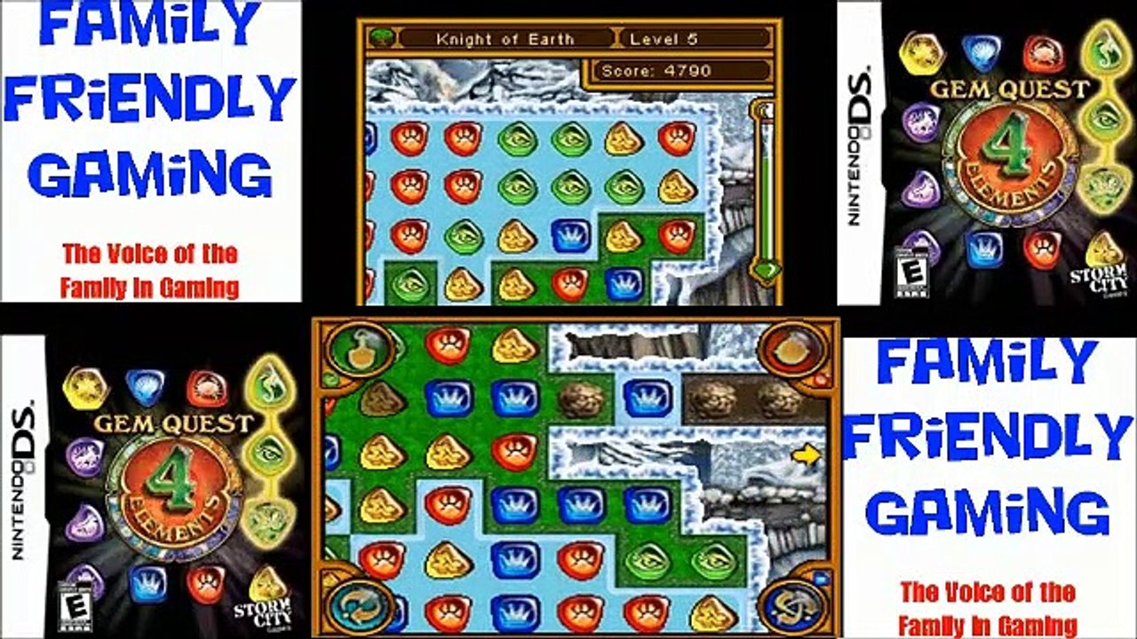Gem Quest 4 Elements DS Episode 3