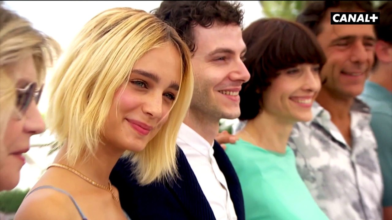 Photocall de l'équipe du film Tre Piani avec Nanni Moretti, Riccardo Scamarcio - Cannes 2021