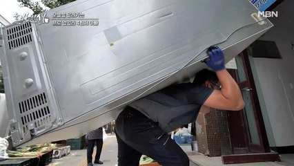 100kg 넘는 냉장고도 번쩍! 두 눈을 의심하게 한 인간 헐크