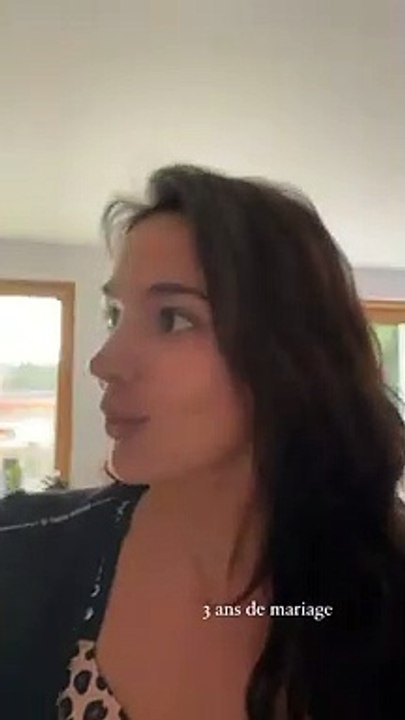 Jade Leboeuf et Stéphane Rodrigues fêtent leurs 3 ans de mariage. Juillet 2021