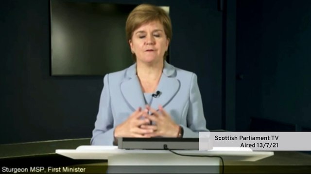 Nicola Sturgeon explains the numbers that and advice for easing restrictions in Scotland to Level 0