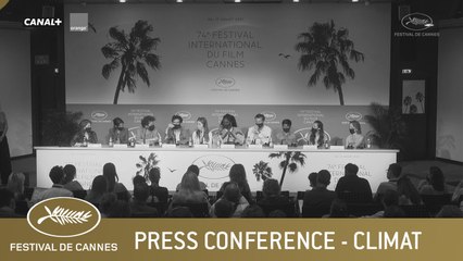 CLIMAT - PRESS CONFERENCE - CANNES 2021 - EV