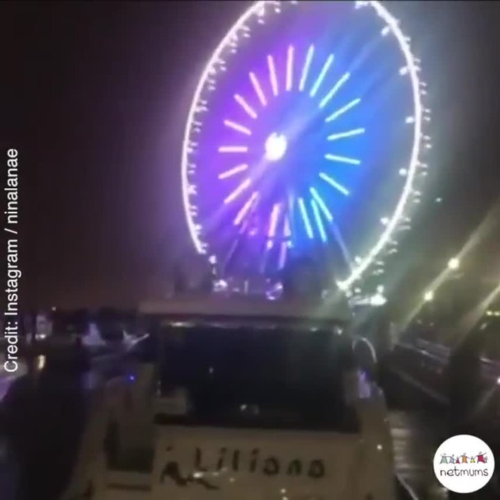 Ferris wheel gender reveal